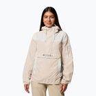 Women's wind jacket Columbia Challenger II Windbreaker dark stone/white