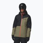 Men's ski jacket Columbia Iceberg Point II stone green/black