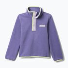 Children's fleece sweatshirt Columbia Halvetia II Half Snap Fleece stormwatch/lavender pearl