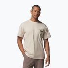 Men's T-shirt Columbia Echo Passage SS Crew dark stone