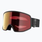 Ski goggles Salomon Sentry Pro OTG Sigma Photo S1-S3 black/sigma photo poppy red