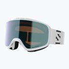 Ski goggles Salomon Aksium 2.0 Photo white/photo mi blue