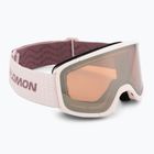 Ski goggles Salomon Aksium 2.0 S acces heavenly pink/flash toric orange