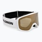 Children's ski goggles Salomon Lumi Acces Jr white/flash gold
