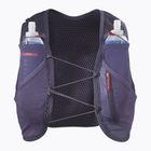 Running vest Salomon Active Skin 4 GRVL martime blue / astral aura / haute red