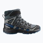 Children's hiking boots Salomon XA Pro V8 Winter Waterproof turbulence / black / dark blue