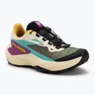 Women's running shoes Salomon Genesis transparent yellow/black/willowherb