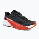 Men's running shoes Salomon Pulsar black/white/cherry tomato