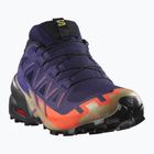 Men's running shoes Salomon Speedcross 6 GTX maritime blue/black/cherry tomato