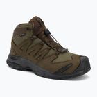 Men's trekking boots Salomon XA Tracker GTX earth brown/olive night/black
