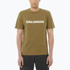 Men's T-shirt Salomon Logo brilliant olive