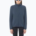 Women's fleece sweatshirt Salomon Lightwarm Full Zip blue nights