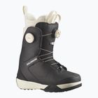 Women's snowboard boots Salomon Kiana Dual Boa W black/black/vanilla ice