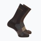 Socks Salomon Evasion Crew 2 pairs dark earth/walnut