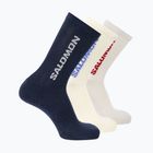Socks Salomon Everyday Crew 3 pairs spellbound/vanilla ice/lunar rock