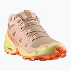 Women's running shoes Salomon Speedcross 6 burro/sunny lime/almond cream