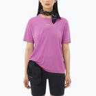Women's running top Salomon Shakeout Core iris orchid