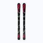 Kids’ downhill skis with bindings Salomon QST Jr Black S + C5 GW black/neon punch