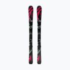 Kids’ downhill skis with bindings Salomon QST Jr Black M + C5 GW black/neon punch