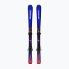 Kids’ downhill skis with bindings Salomon Equipe Jr S + C5 GW race blue/equipe red