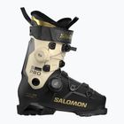 Women's ski boots Salomon S/PRO Supra Dual Boa 105 W black/ birch/gold met