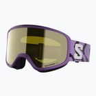 Children's ski goggles Salomon Lumi Acces Jr S1 pansy/flash yellow