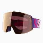 Ski goggles Salomon Skarn Prime Sigma S2+S1 ultra violet/sigma copper/sigma clear pink