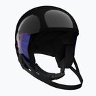 Children's ski helmet Salomon Equipe Fis + Chinguard Jr black/flames