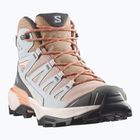 Women's trekking boots Salomon X Ultra 360 MID GTX oxford tan/pearl blue