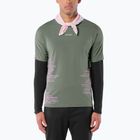 Men's running shirt Salomon Sense Aero GFX Tee SS castor gray/pink frosting