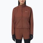 Women's running jacket Salomon Shakeout Fly burnt umber
