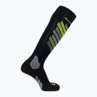 Ski socks Salomon S/Max maritime blue/acid lime