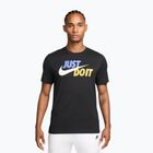 Men's T-shirt Nike Sportswear JDI black/sapphire/sail/saffron quartz