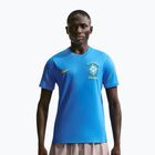 Men's football shirt Nike Brazil Strike light photo blue/light menta/midwest gold