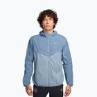 Men's running jacket Nike Stride Repel UV work blue/light armory blue