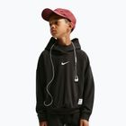 Children's sweatshirt Nike Pro Dri-Fit Pullover Hoodie black/white