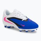 Children's football boots Nike Phantom 6 Low Club MG racer blue/white/pink blast