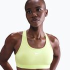 Training bra Nike Swoosh Medium Support light lemon twist/stone mauve/white