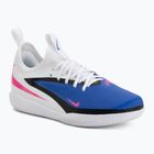 Kidsʼ football boots Nike Jr. Phantom 6 Low Academy IN racer blue/white/pink blast
