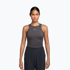 Women's T-shirt Nike One Fitted Dri-Fit Cropped Tank thunder grey/white