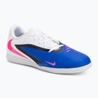 Men's football boots Nike Phantom 6 Low Club IC racer blue/white/pink blast
