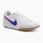 Men's football boots Nike Streetgato white/pink blast/racer blue