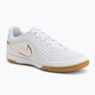 Men's football boots Nike Tiempo Reactgato IC white/metallic gold