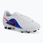 Children's football boots Nike Tiempo Maestro Club Jr FG/MG white/racer blue/pink blast/black