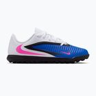 Junior football boots Nike Jr. Phantom 6 Low Club TF racer blue/white/pink blast