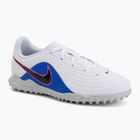Children's football boots Nike Tiempo Maestro Club Jr TF white/racer blue/pink blast/black