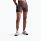 Women's shorts Nike Pro Sculpt High Waisted 5" Biker tattoo/burgundy crush/white