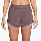 Women's running shorts Nike Swift Mid-Rise 2in1 tattoo/light violet ore