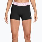 Women's shorts Nike Pro Mid-Rise Biker 3" black/pink foam/white