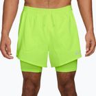 Men's running shorts Nike Stride Dri-Fit Hybrid 5" volt ice